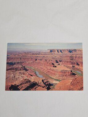 Colorado River from Dead Horse Point near Moab Utah Postcard